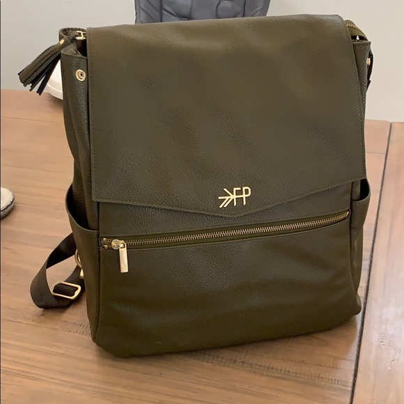 freshly picked diaper bag olive